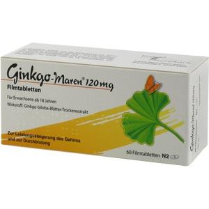 Ginkgo-Maren 120mg Filmtabletten, 60 ST