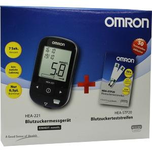 OMRON Blutzucker+50 Teststreifen Set mmol/L, 1 ST