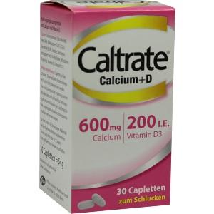Caltrate Calcium+D Capletten, 30 ST