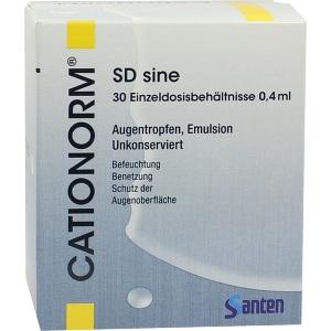 Cationorm SD sine, 30X0.4 ML