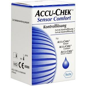 Accu-Chek Sensor Comfort Kontroll-Lösung, 2X4 ML