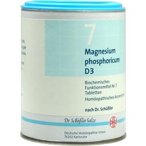 BIOCHEMIE DHU 7 MAGNESIUM PHOSPHORICUM D 3, 1000 ST