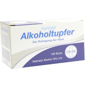 Alkoholtupfer PARAM, 100 ST