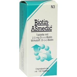 Biotin-ASmedic 2.5mg, 100 ST