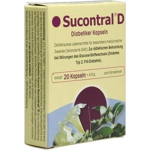 Sucontral D Diabetiker Kapseln, 20 ST