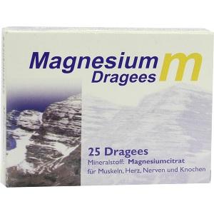 Magnesium m Dragees, 25 ST