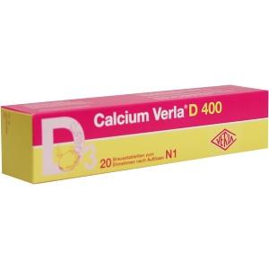 Calcium Verla D 400, 20 ST