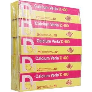 Calcium Verla D 400, 100 ST