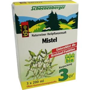 MISTEL SCHOENENBERGER HEILPFLANZENSÄFTE, 3X200 ML