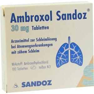 Ambroxol Sandoz 30mg, 100 ST