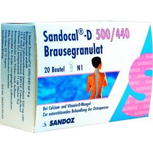 Sandocal-D 500/440, 20 ST