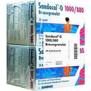 Sandocal-D 1000/880, 100 ST