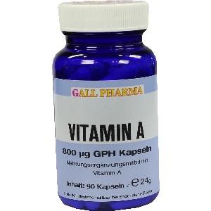 Vitamin A 800ug GPH Kapseln, 90 ST