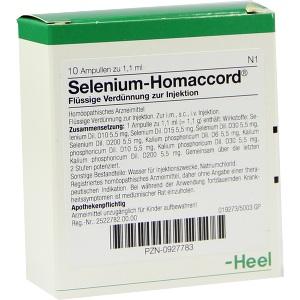 SELENIUM HOMACCORD, 10 ST