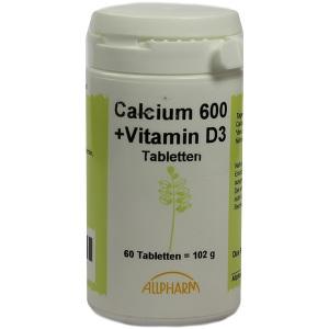 Calcium (600mg) + D3 Tabletten, 60 ST