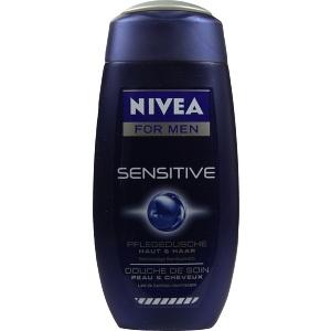 Nivea Dusche Sensitive for men, 250 ML