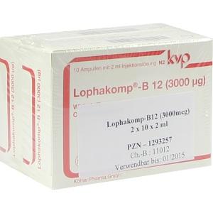 Lophakomp B12-3000mcg, 20x2 ML