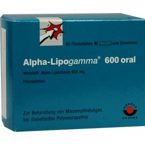 Alpha-Lipogamma 600 oral, 60 ST