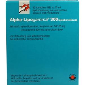Alpha-Lipogamma 300, 10x10 ML