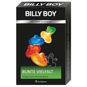 BILLY BOY COLOR ZIGARETTENPACKUNG rot-grün-schwarz, 5 ST