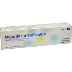Mykoderm Heilsalbe Nystatin und Zinkoxid, 100 G
