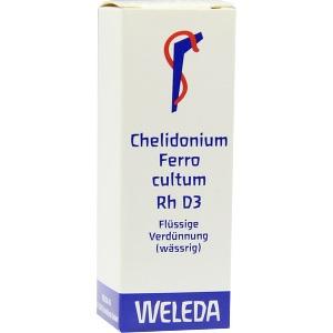 CHELIDONIUM FER CU RH D 3, 20 ML