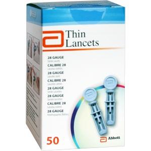 Abbott Thin Lancets, 50 ST