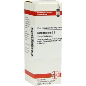 CHELIDONIUM D 6, 20 ML