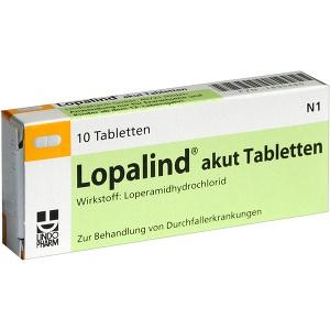 Lopalind akut Tabletten, 10 ST