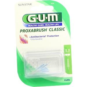 GUM PROXABRUSH Ersatzbürsten 0.5mm Tanne, 8 ST