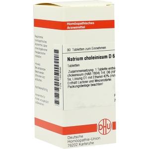 Natrium choleinicum D6, 80 ST