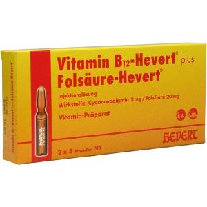 VITAMIN B12 FOLS HEVERT, 5x2 ML