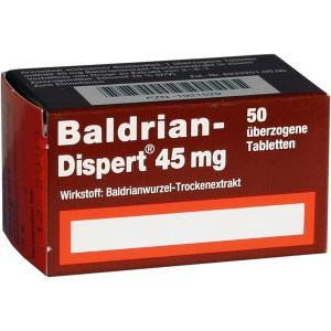 BALDRIAN DISPERT 45mg, 50 ST
