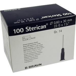 STERICAN 0.60X30 BLAU LL, 100 ST