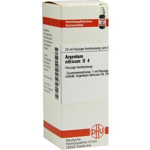 ARGENTUM NITR D 4, 20 ML
