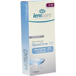 lenscare SeeOne 55 -2.00, 1 ST