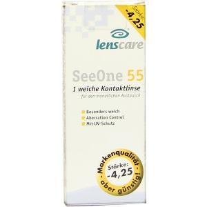 lenscare SeeOne 55 -4.25, 1 ST