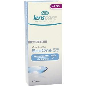 lenscare SeeOne 55 -4.50, 1 ST