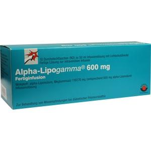 Alpha-Lipogamma 600mg Fertiginfusion, 10x50 ML