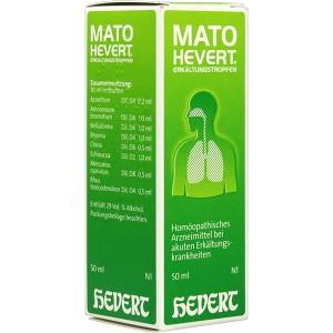 Mato Hevert Erkältungstropfen, 50 ML