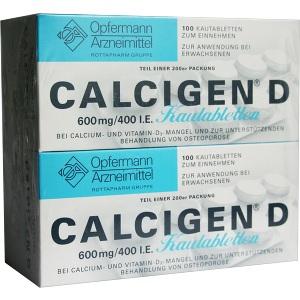 Calcigen D Kautabletten, 200 ST