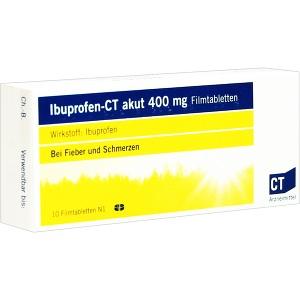 Ibuprofen - CT akut 400mg Filmtabletten, 10 ST