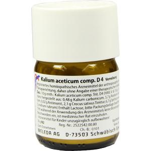 KALIUM ACET COMP D 4, 50 G