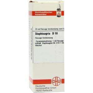 STAPHISAGRIA D10, 20 ML