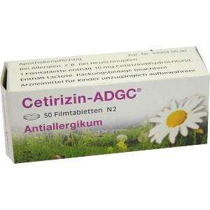 Cetirizin-ADGC, 50 ST
