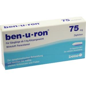 Ben-u-ron 75mg, 10 ST