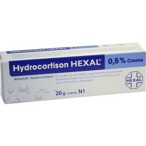 Hydrocortison-HEXAL 0.5% Creme, 20 G