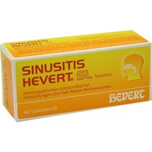 Sinusitis Hevert SL, 40 ST