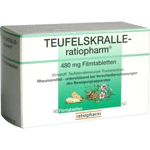 Teufelskralle-ratiopharm, 50 ST