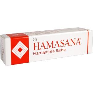 HAMASANA Hamamelis Salbe, 5 G